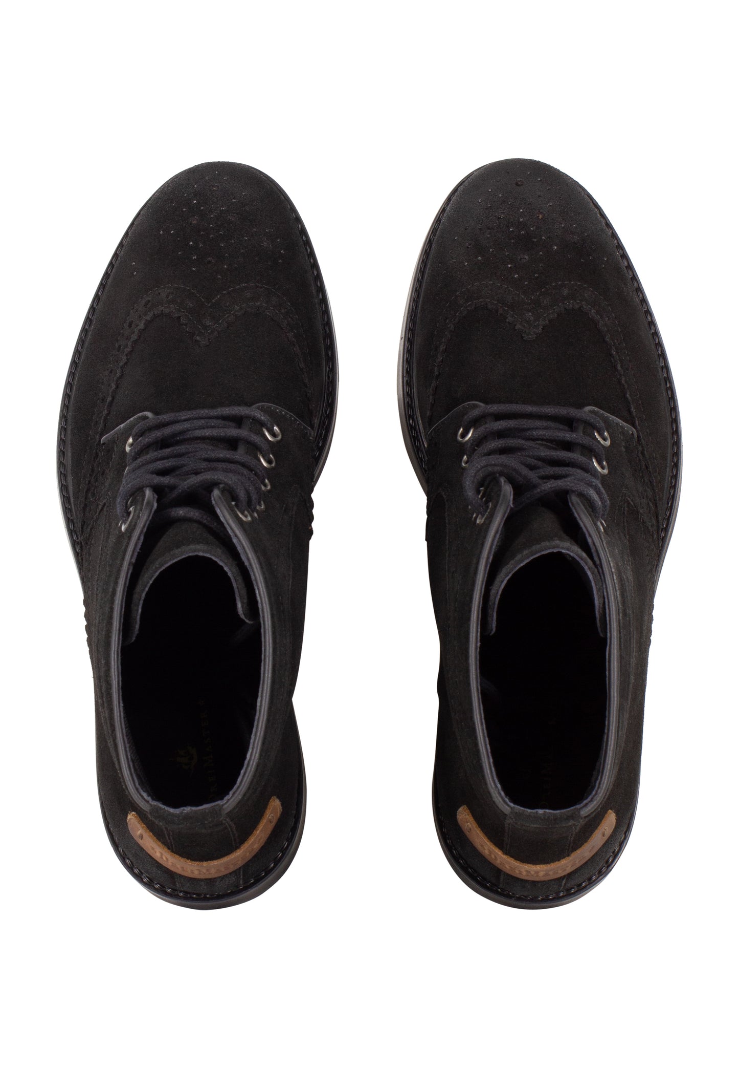 DreiMaster Vintage Men's Brogue Ankle Boots