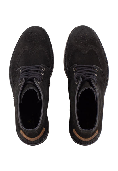 DreiMaster Vintage Men's Brogue Ankle Boots