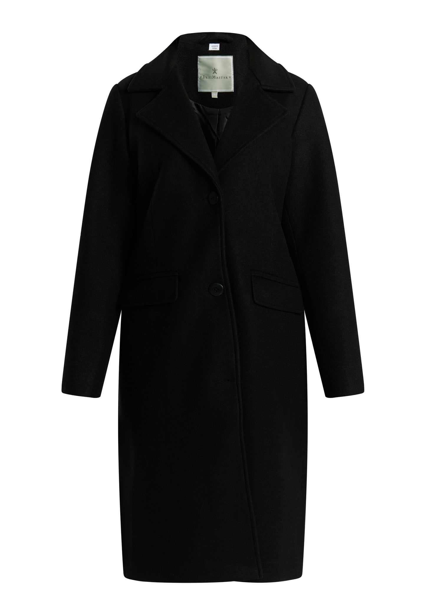 Dreimaster Klassik Women's Transitional Jacket In A Wool Look