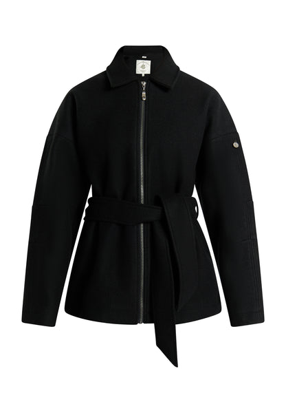 Dreimaster Vintage Women's Transitional Jacket In A Wool Look