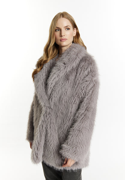 DreiMaster Vintage Women's Faux Fur Coat