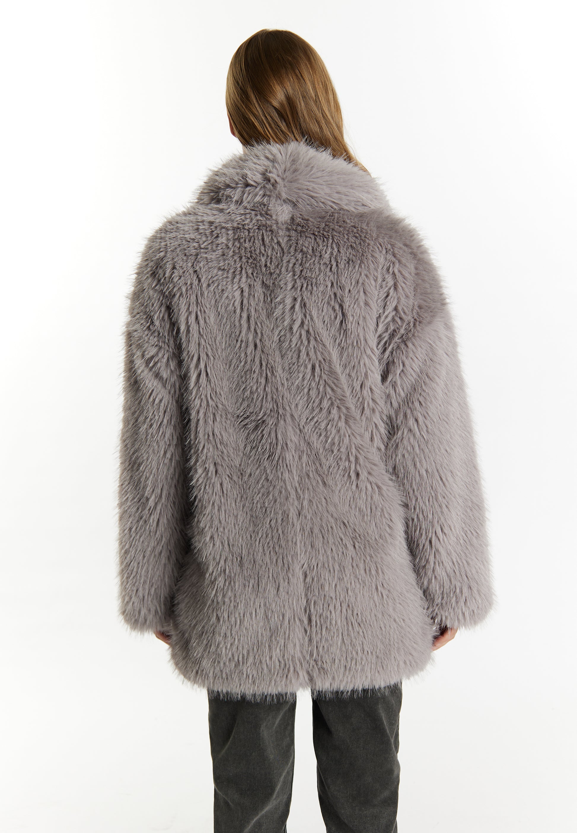 DreiMaster Vintage Women's Faux Fur Coat