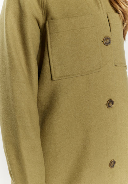 DreiMaster Vintage Women's Transitional Jacket Made From A Wool Blend