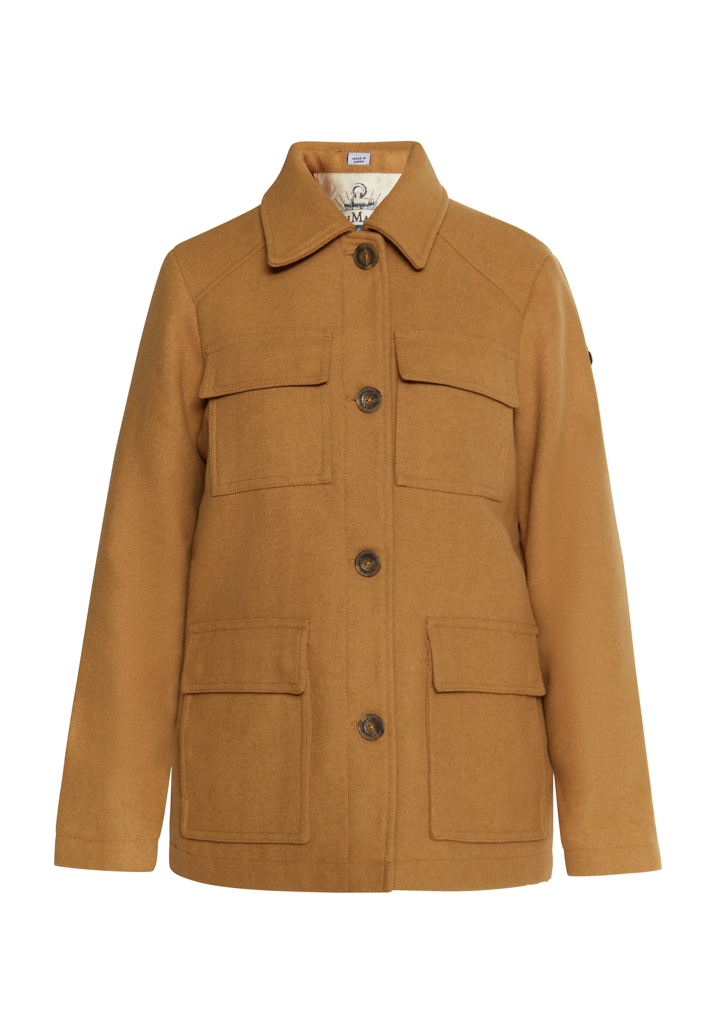 DreiMaster Vintage Women's Transitional Jacket Made From A Wool Blend