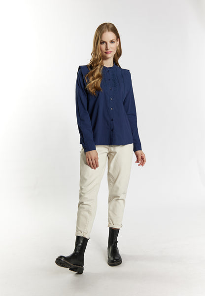 Dreimaster Vintage Damen Bluse