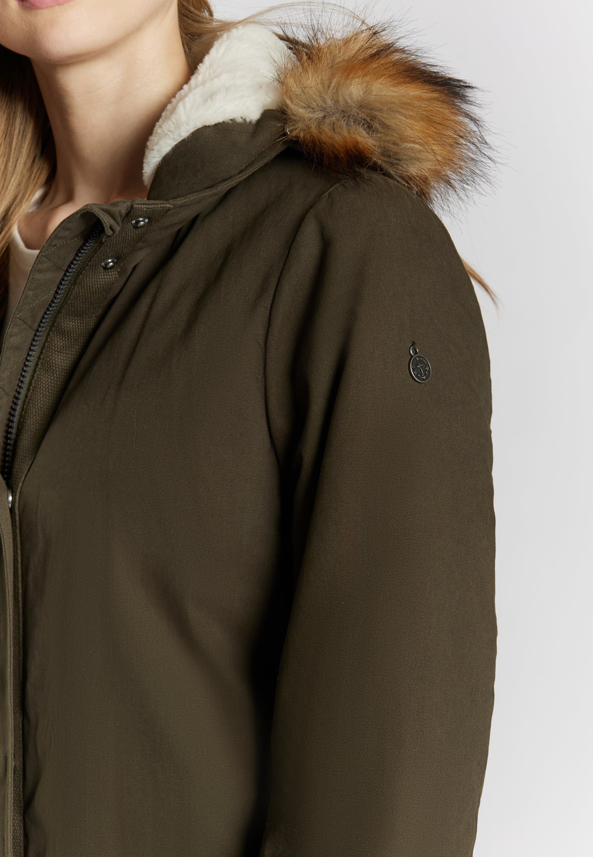 DreiMaster Vintage damska zimowa parka