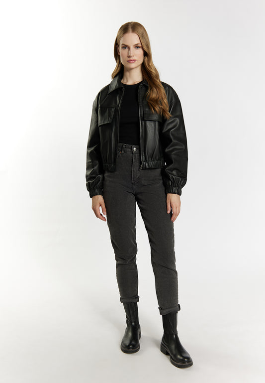 Dreimaster Vintage Damen-Lederblouson