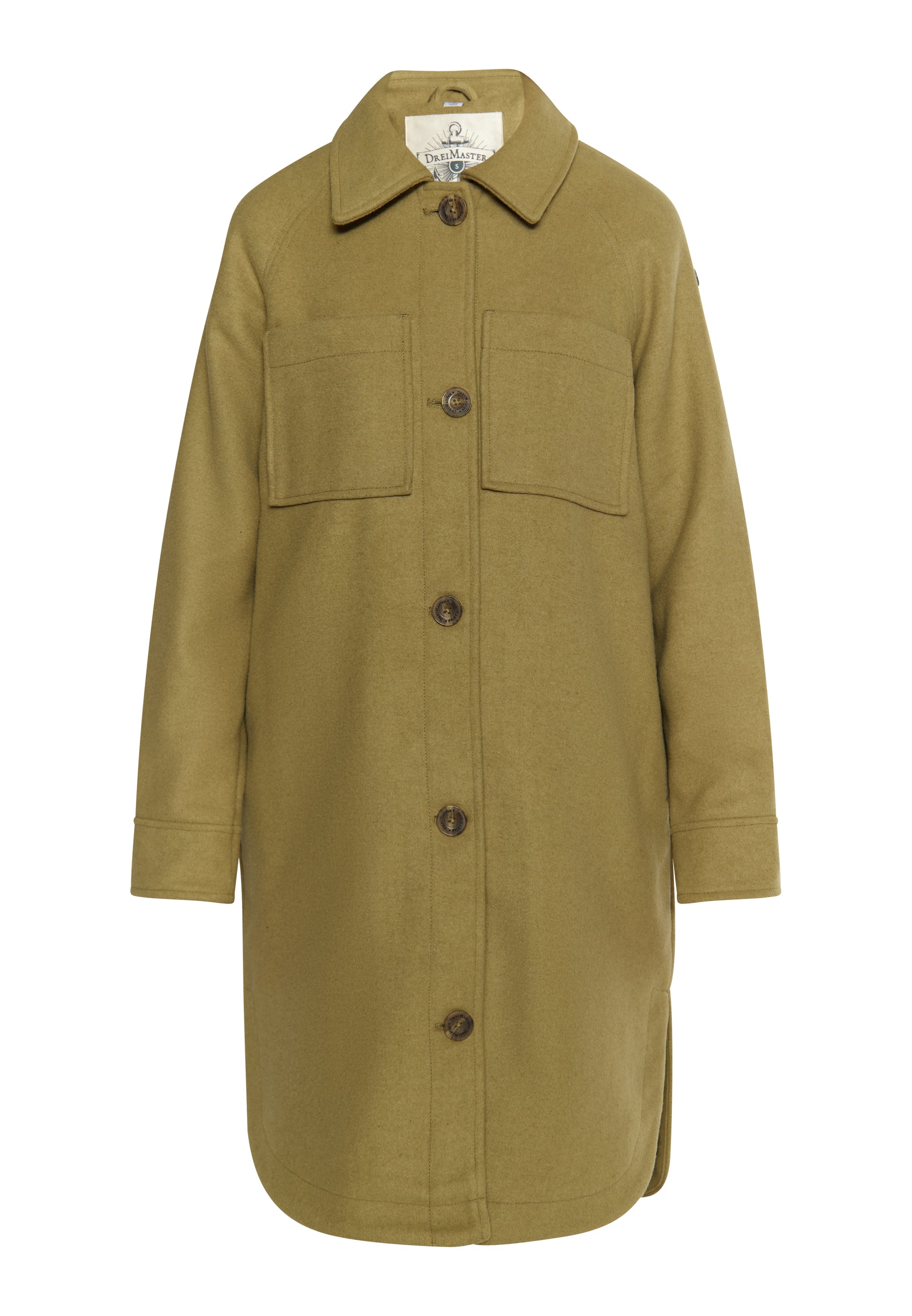 DreiMaster Vintage Women's Transitional Jacket Made From A Wool Blend