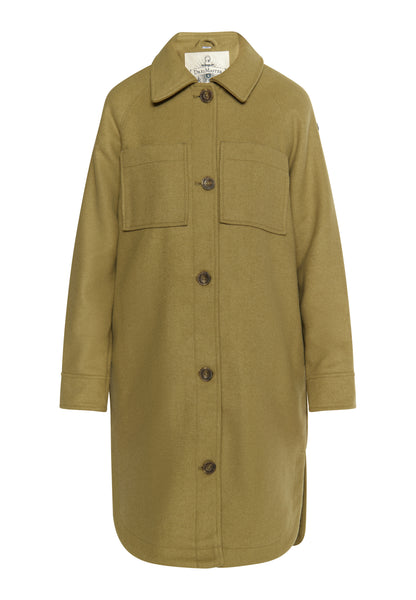 DreiMaster Vintage Women's Transitional Jacket Made From A Wool Blend