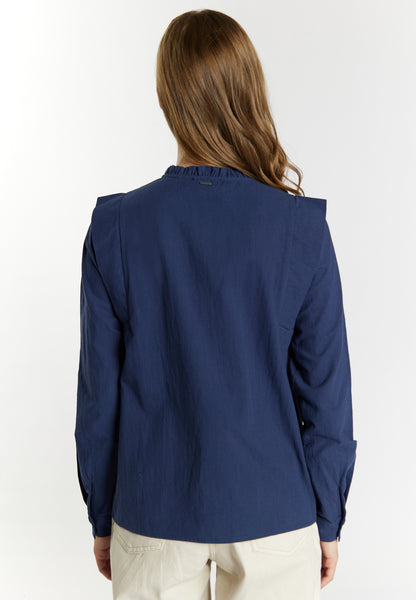 Dreimaster Vintage Damen Bluse