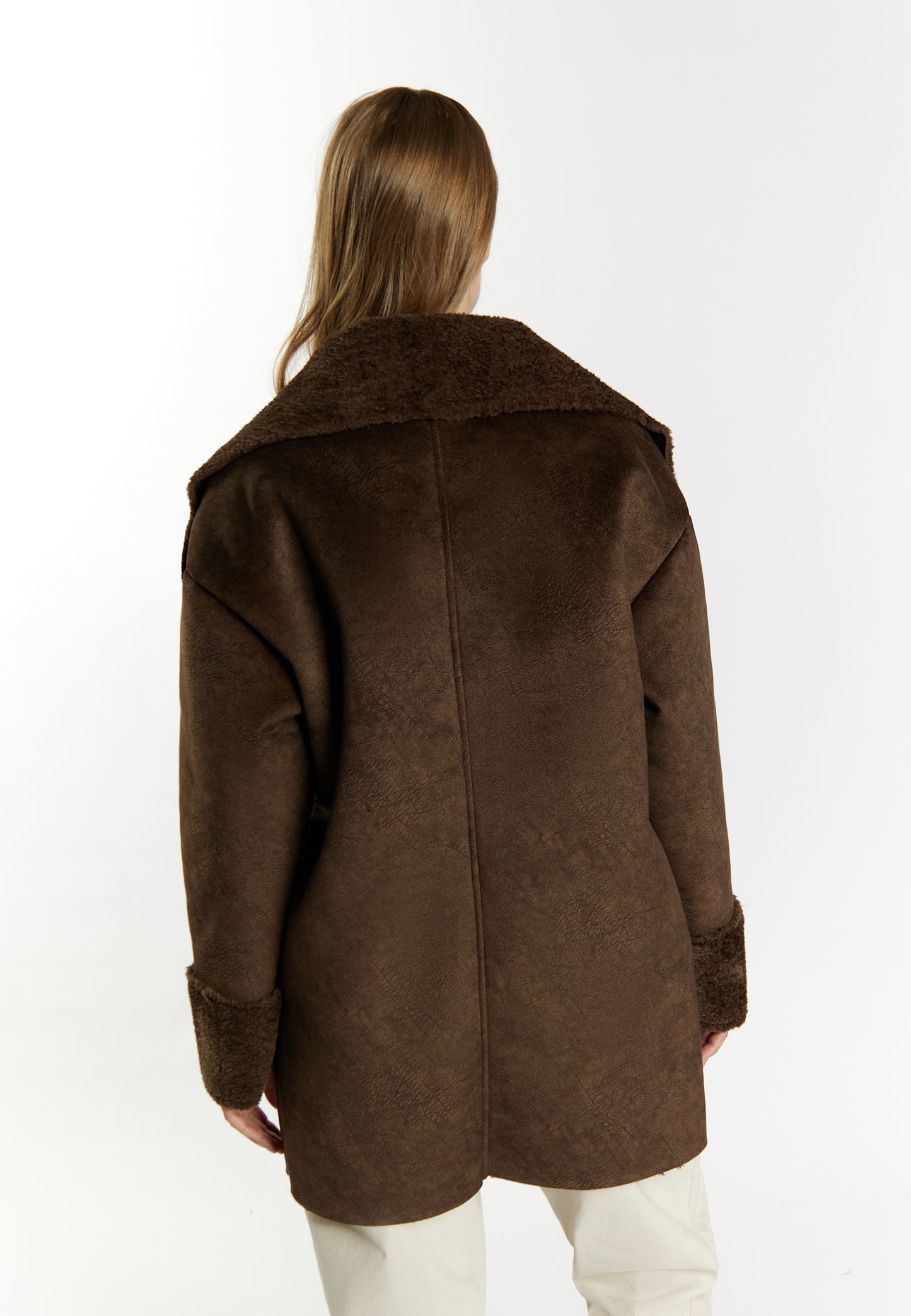 Dreimaster Vintage Women's Faux Fur Jacket