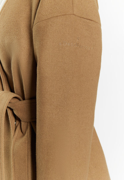 Dreimaster Klassik Women's Transitional Jacket Made From A Wool Blend