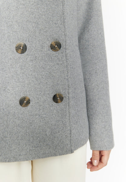 DreiMaster Klassik Women's Transitional Jacket Made From A Wool Blend