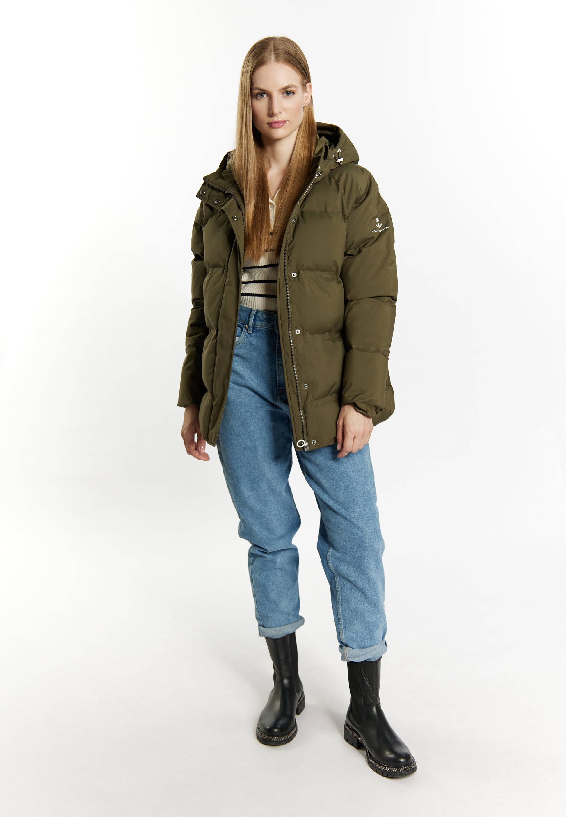 Dreimaster Maritim Women's Winter Jacket With Padding