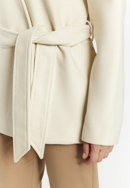 Dreimaster Klassik Women's Transitional Jacket Made From A Wool Blend