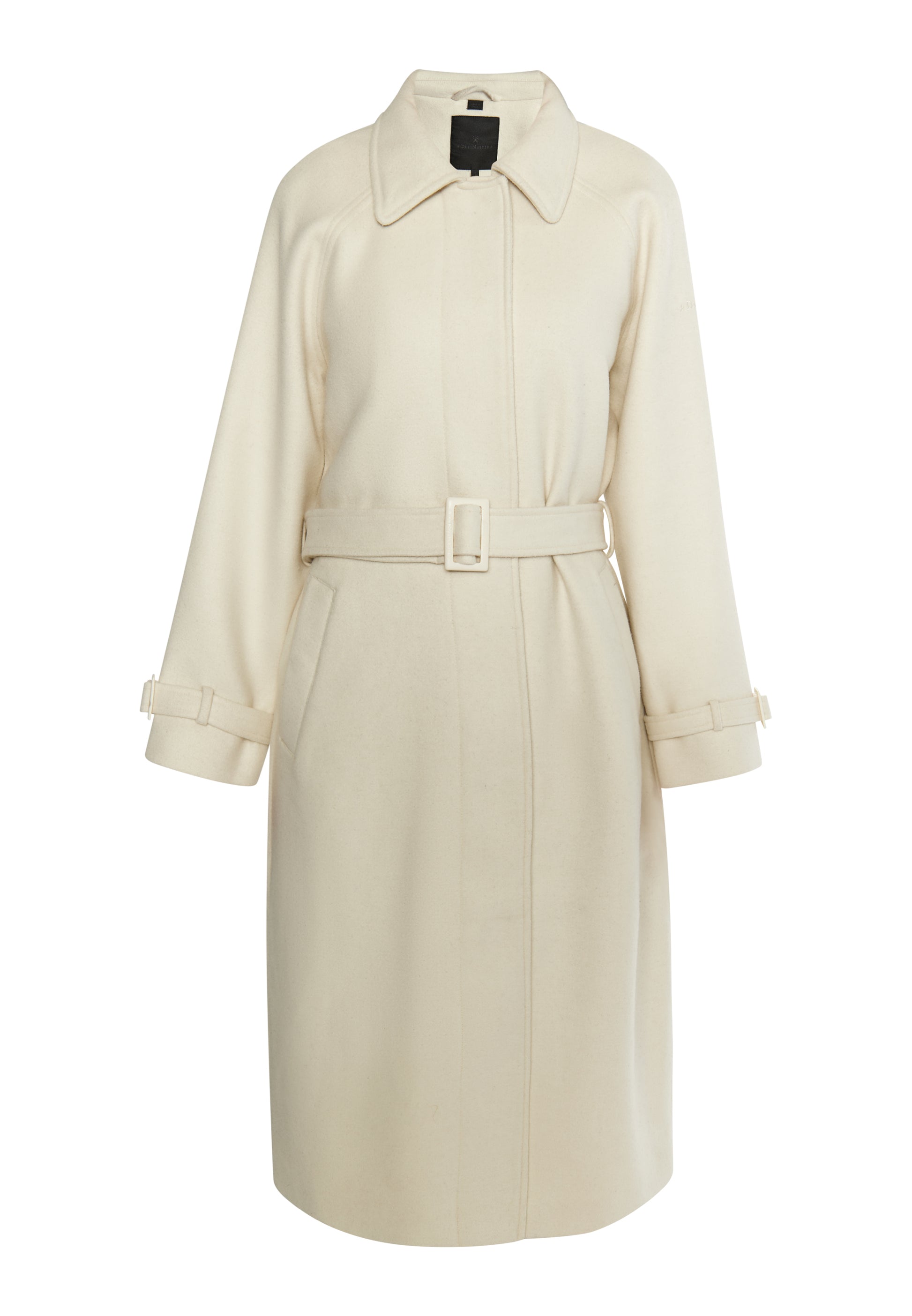 DreiMaster Klassik damski płaszcz przejściowy z mieszanki wełny