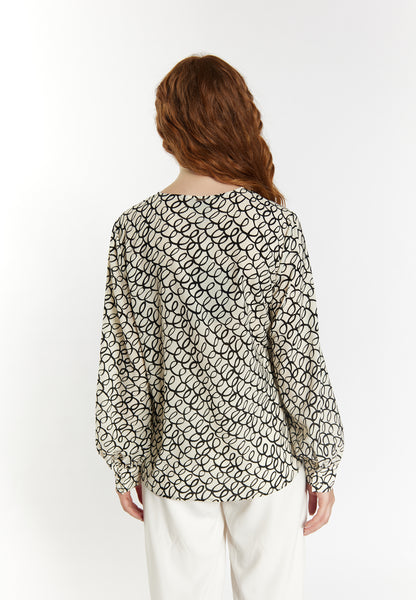 Dreimaster Klassik Damen-Langarmbluse