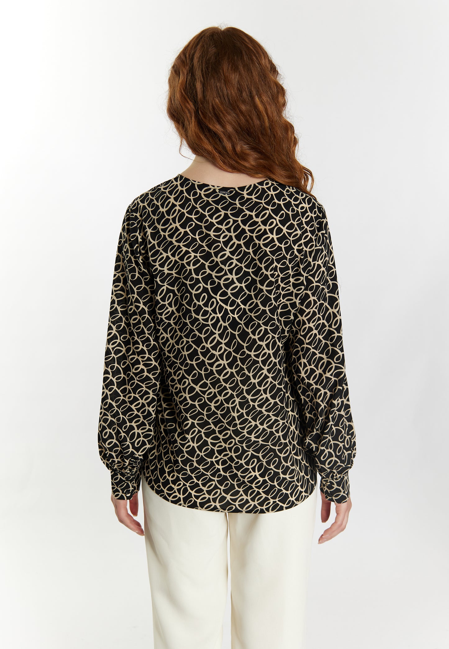 Dreimaster Klassik Damen-Langarmbluse