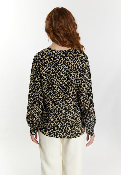 Dreimaster Klassik Damen-Langarmbluse