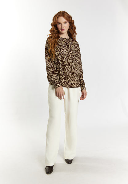 Dreimaster Klassik Damen-Langarmbluse