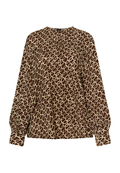 Dreimaster Klassik Damen-Langarmbluse