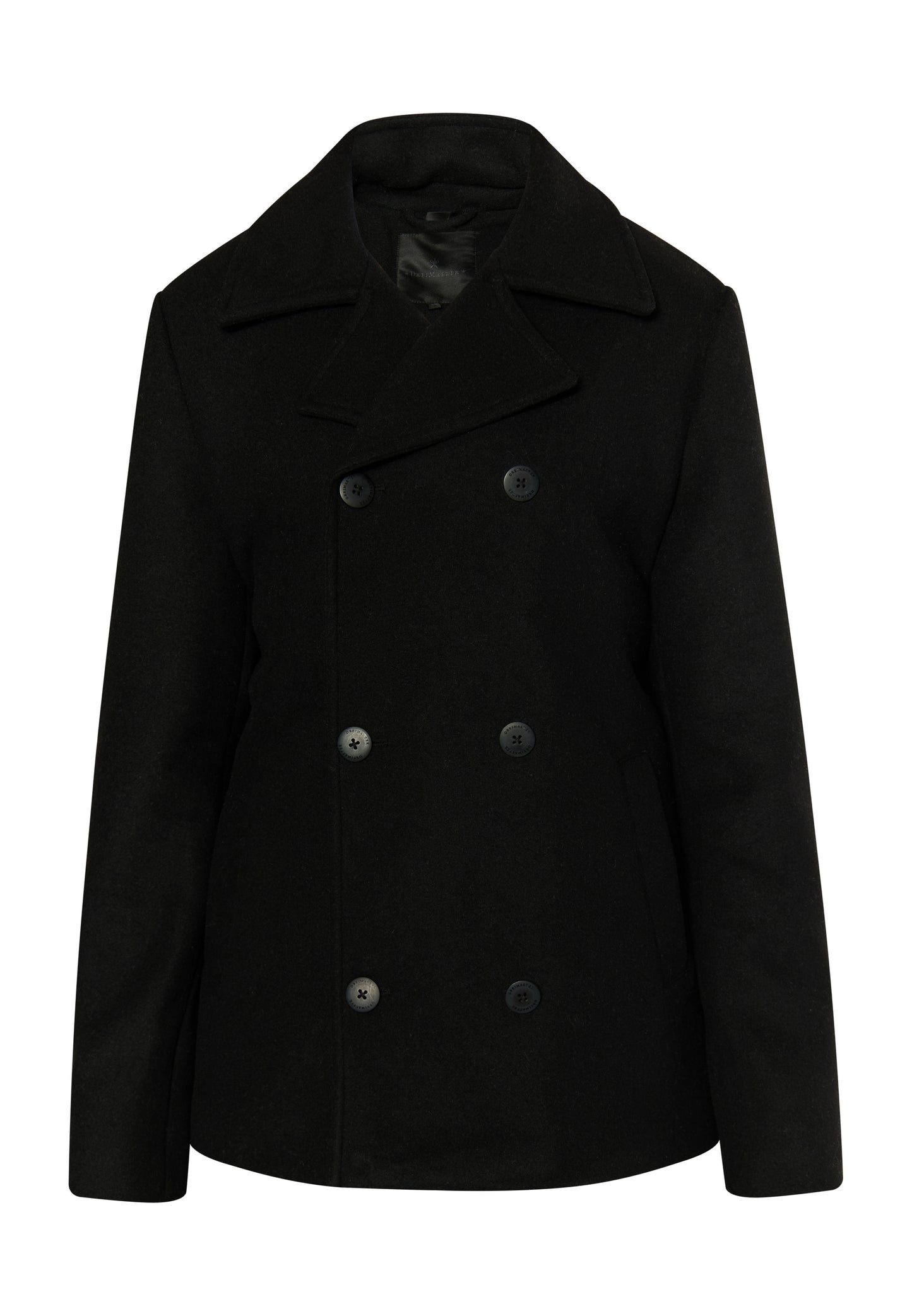 DreiMaster Klassik Men's Wool Blend Pea Coat