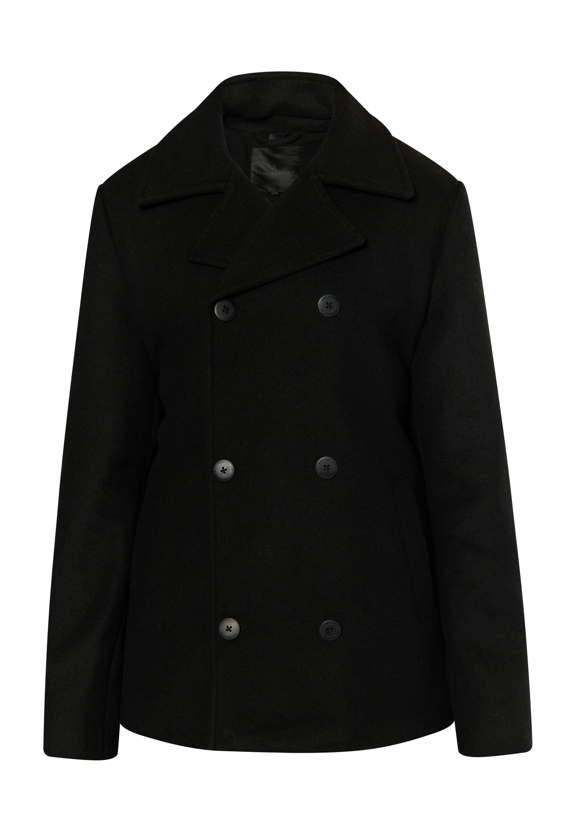 DreiMaster Klassik Men's Wool Blend Pea Coat