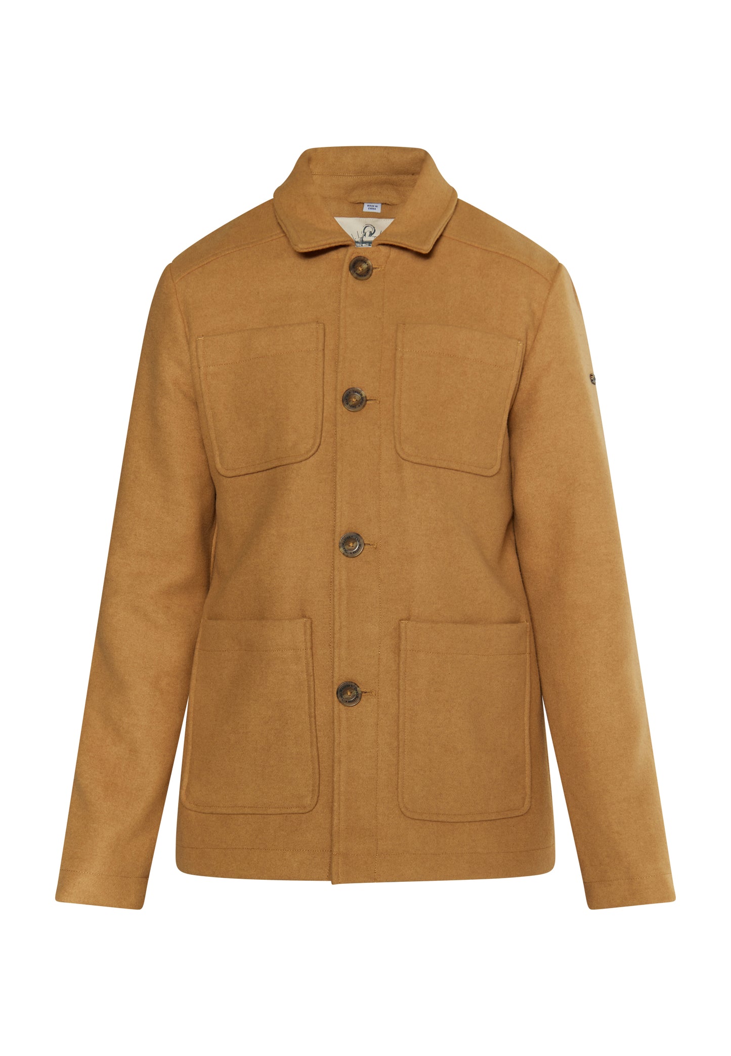 Dreimaster Vintage Men's Transitional Jacket Made From A Wool Blend