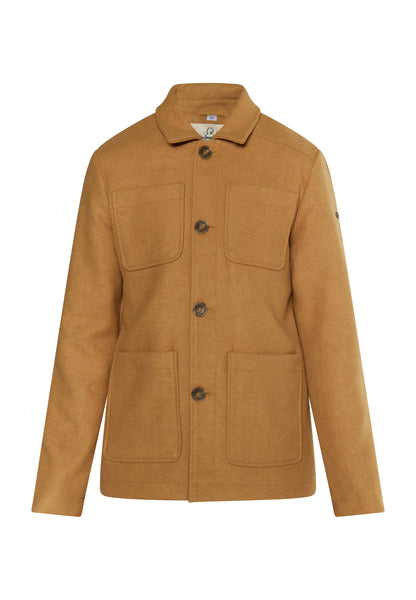 Dreimaster Vintage Men's Transitional Jacket Made From A Wool Blend