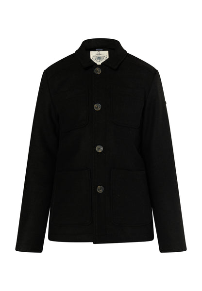 Dreimaster Vintage Men's Transitional Jacket Made From A Wool Blend