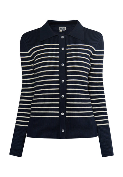 Dreimaster maritimer Damen-Cardigan