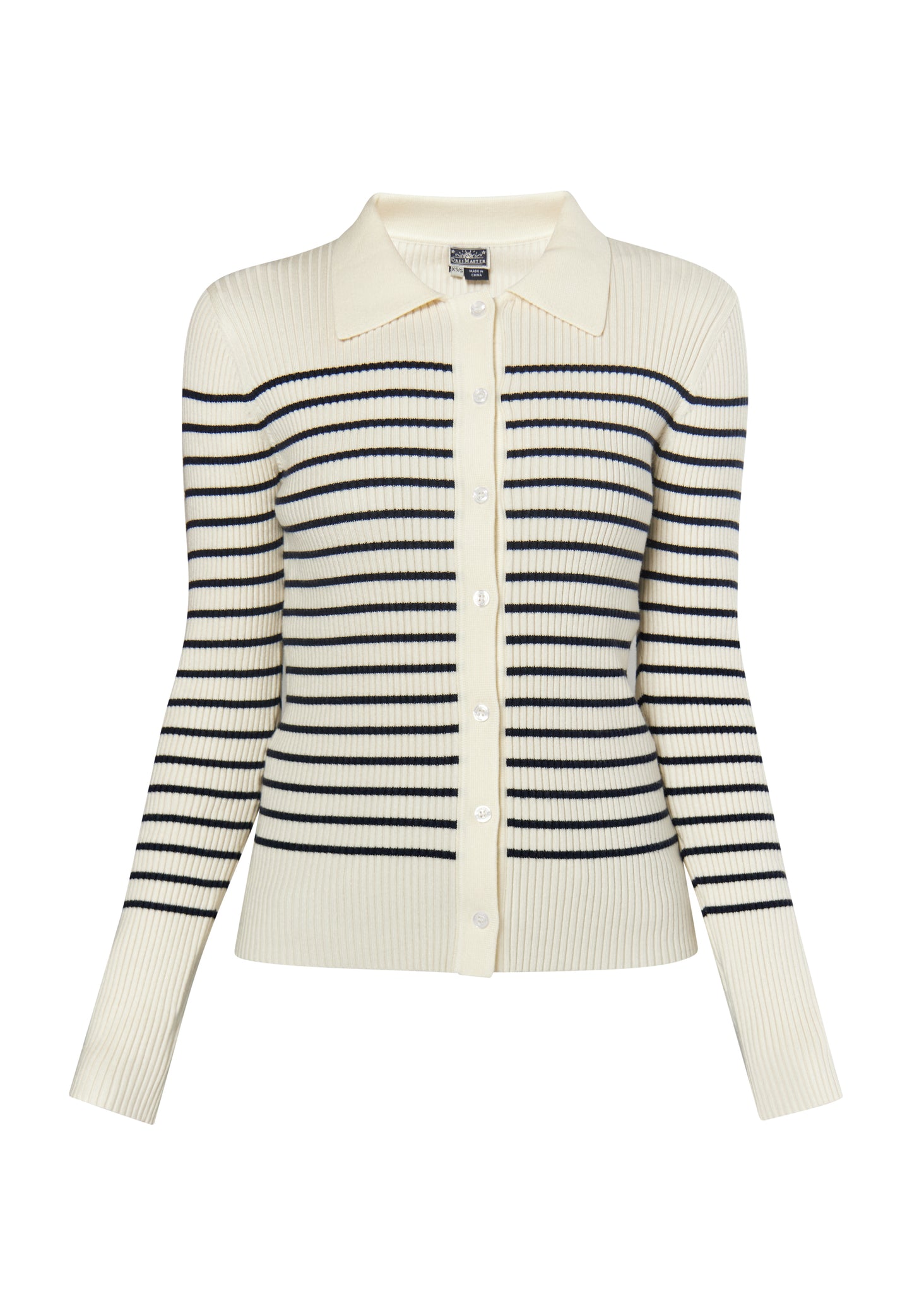 Dreimaster maritimer Damen-Cardigan