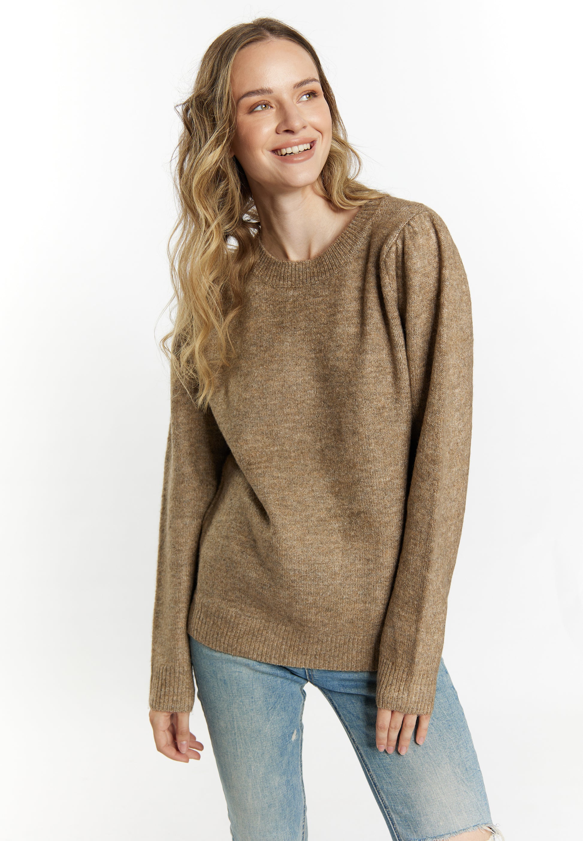 Dreimaster Vintage Damen Strickpullover