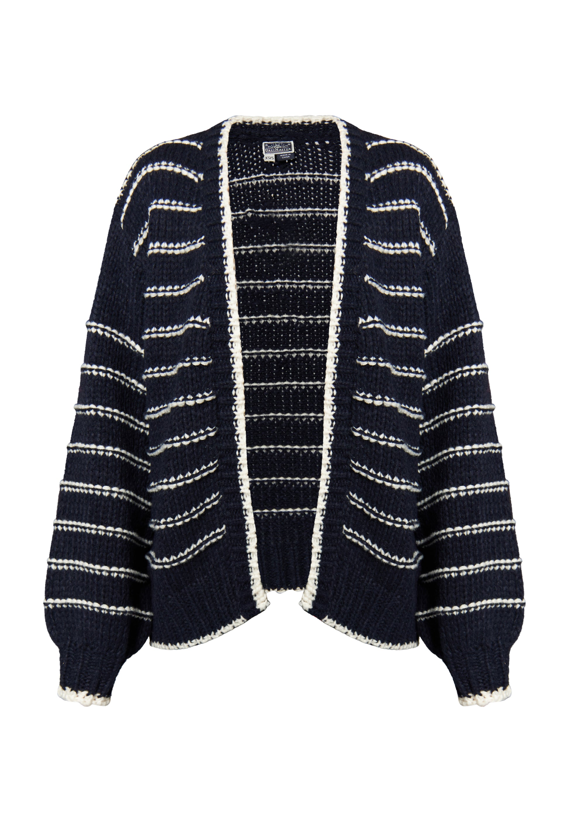 Dreimaster maritimer Damen-Cardigan