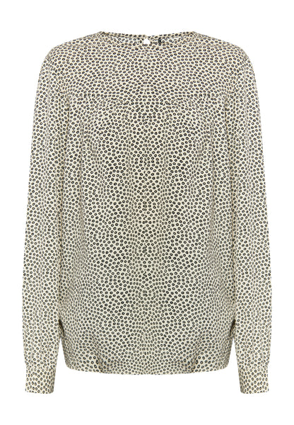 Dreimaster Vintage Damen LangarmBluse