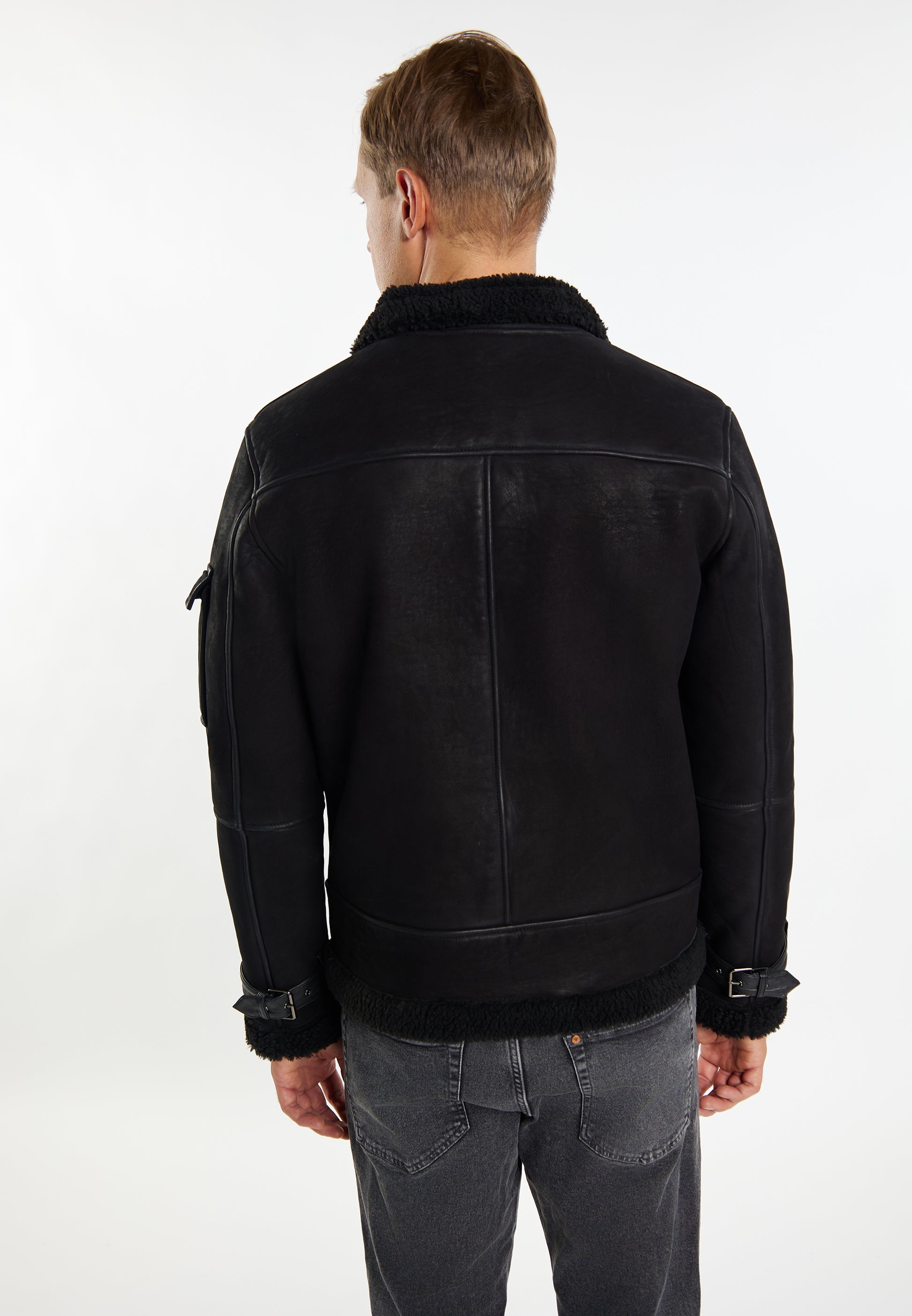 Dreimaster Vintage Men's Leather Jacket