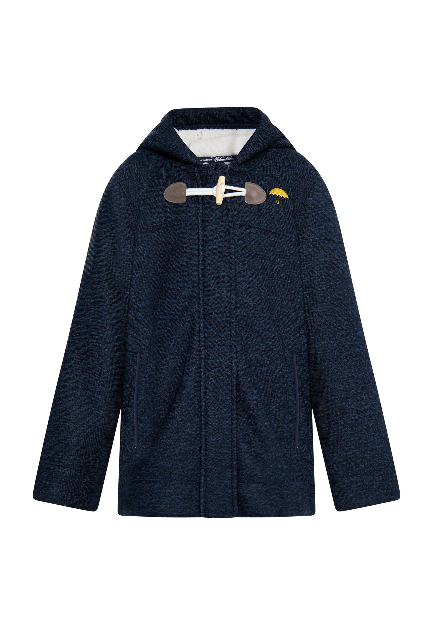 Schmuddelwedda  Knitted Fleece Uffle Coat For Girls