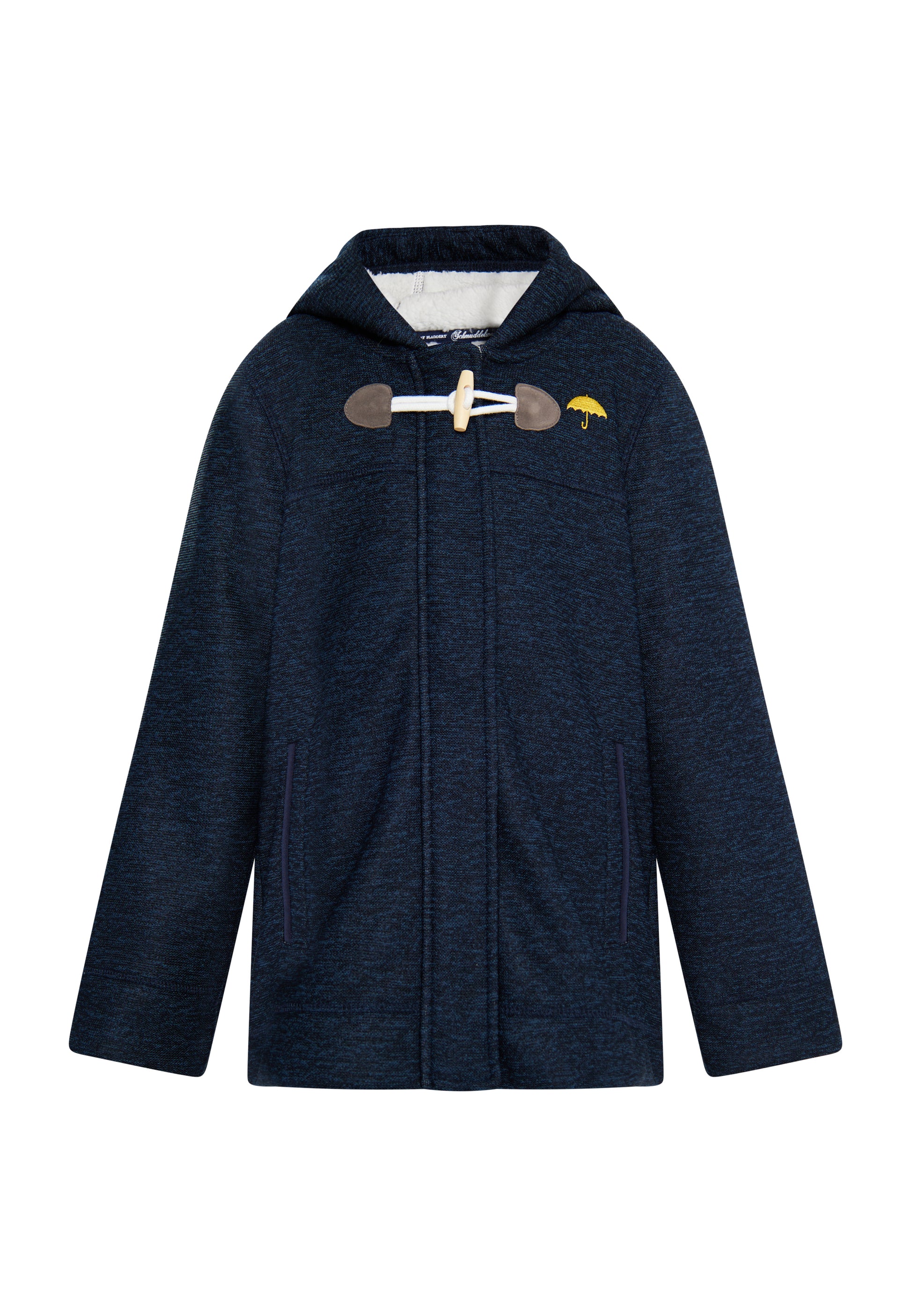 Schmuddelwedda  Knitted Fleece Uffle Coat For Girls