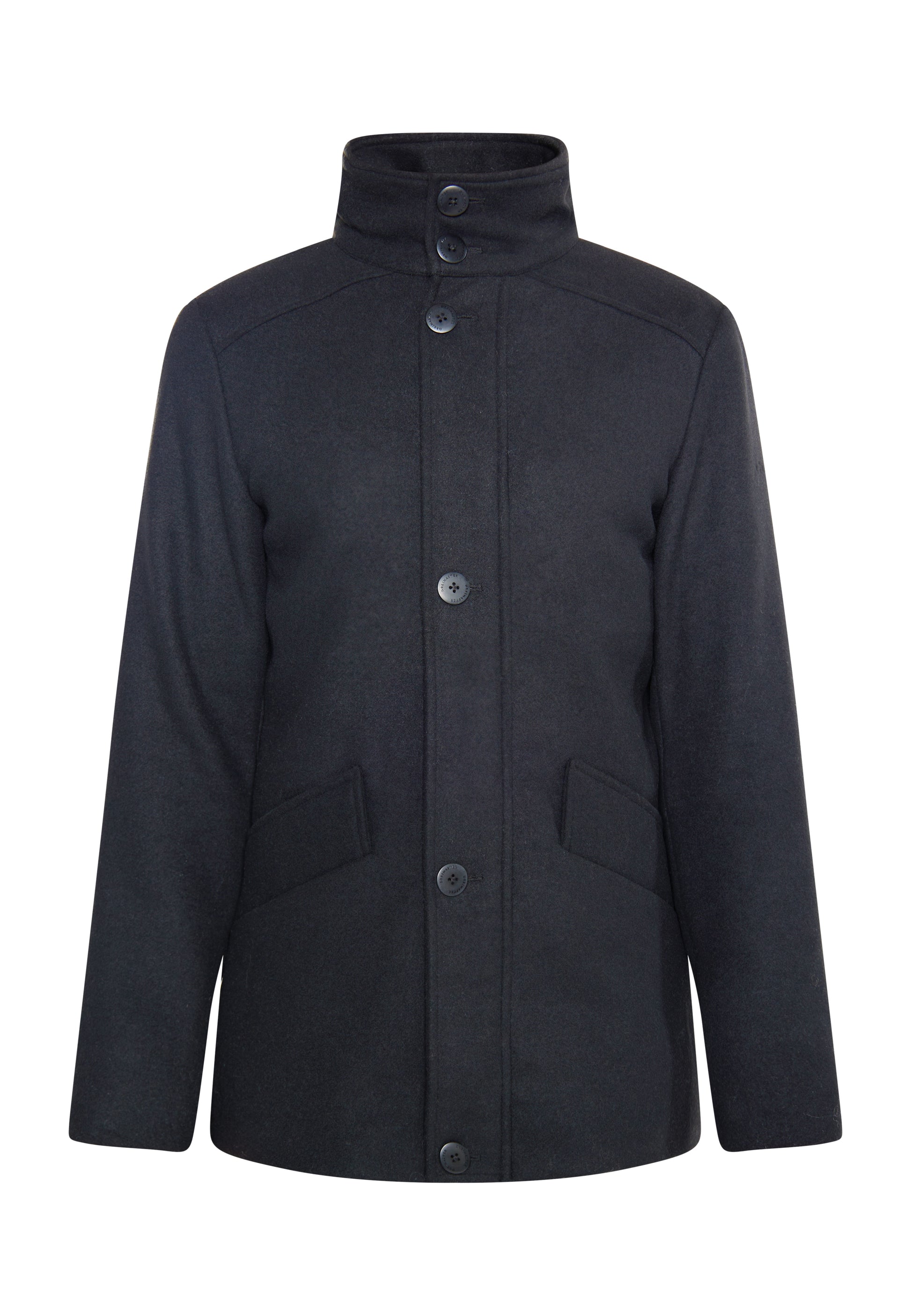 Dreimaster Klassik Men's Transitional Jacket Made From A Wool Blend