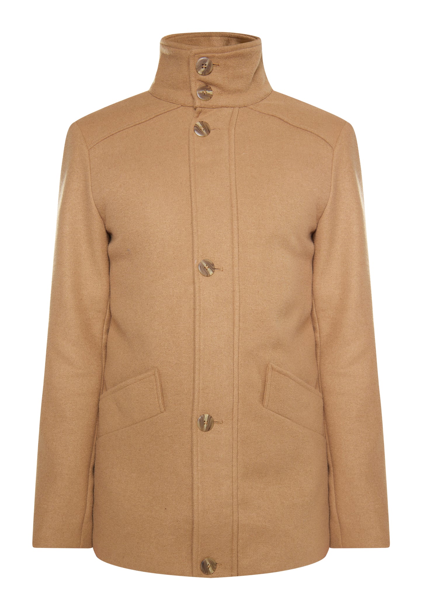 Dreimaster Klassik Men's Transitional Jacket Made From A Wool Blend