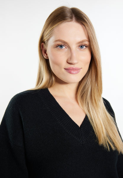 Dreimaster klassischer Damen-Strickpullover