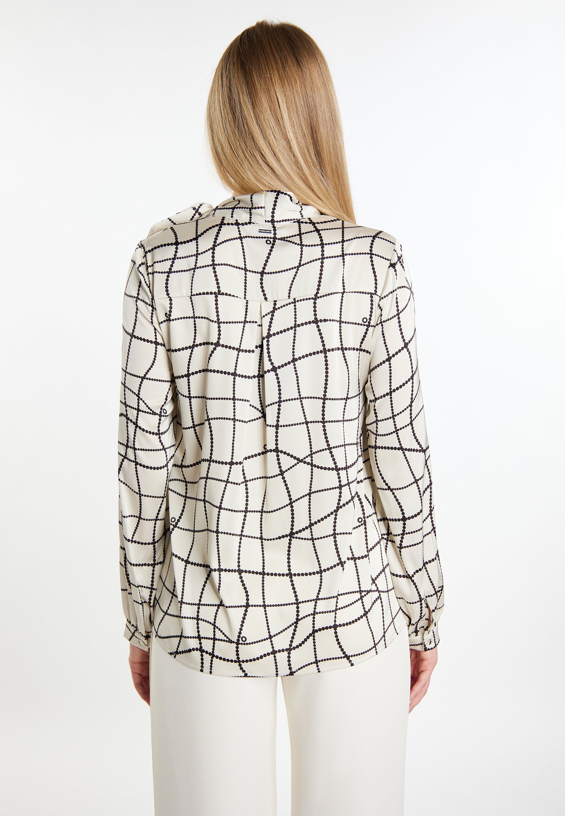 Dreimaster klassische Damen-Langarmbluse