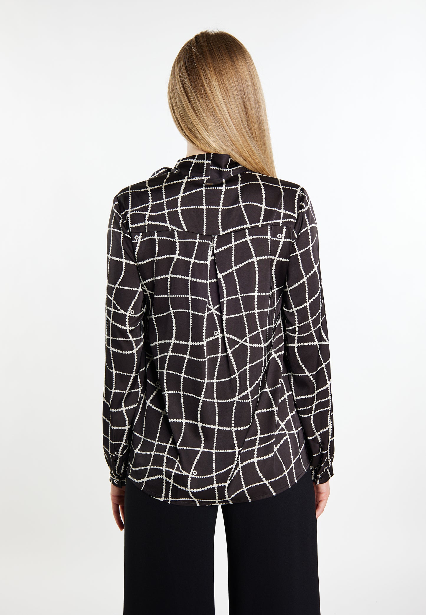 Dreimaster klassische Damen-Langarmbluse