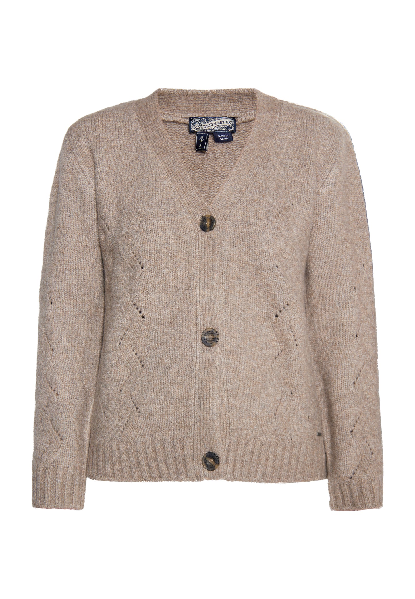 Dreimaster Vintage Damen Strickjacke