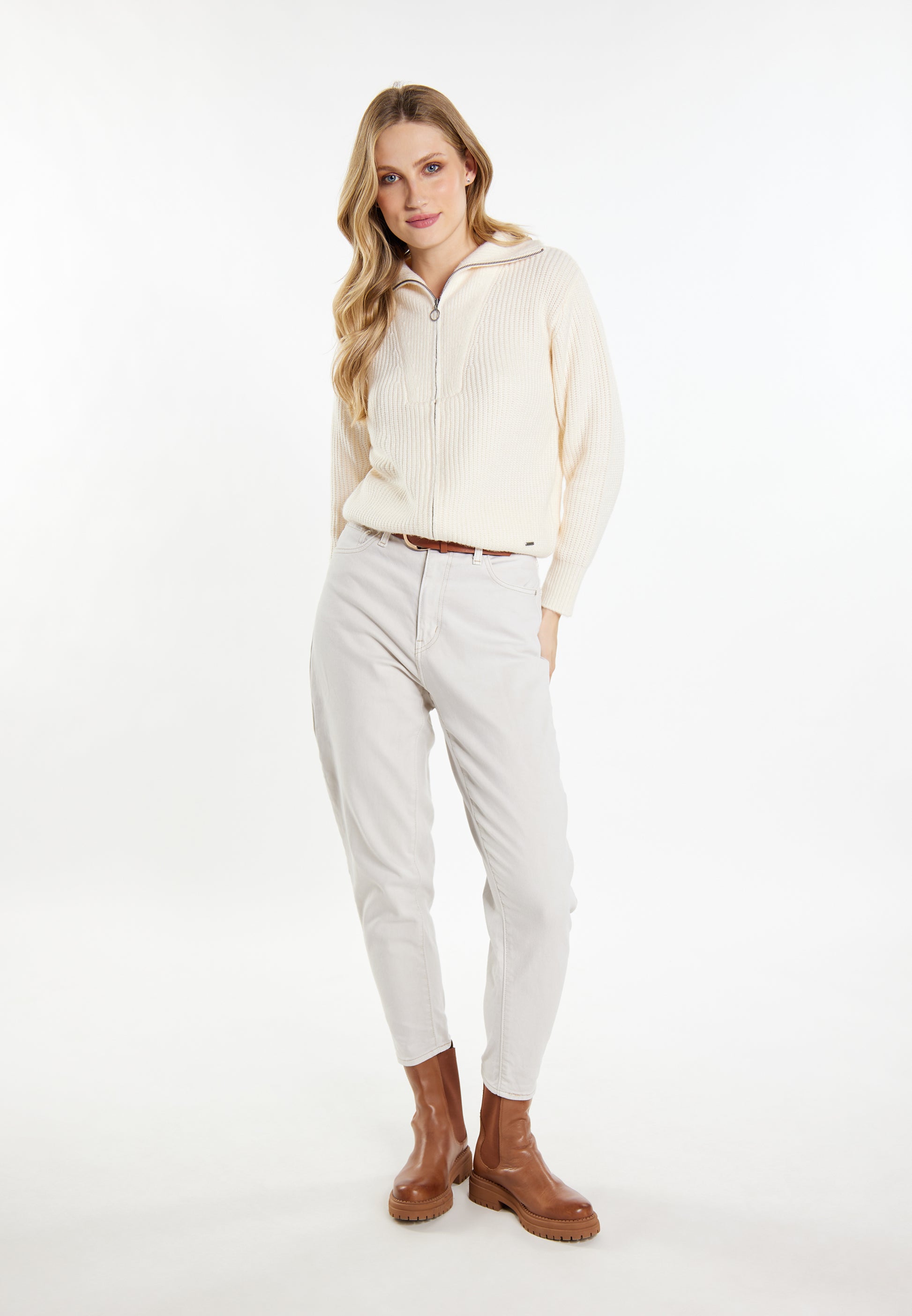 Dreimaster Vintage Damen Strickjacke