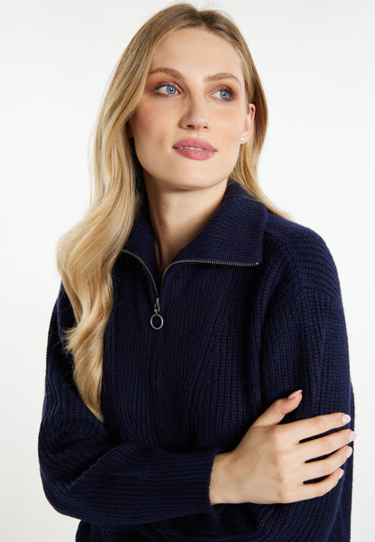 DreiMaster Vintage damska dzianinowa sukienka