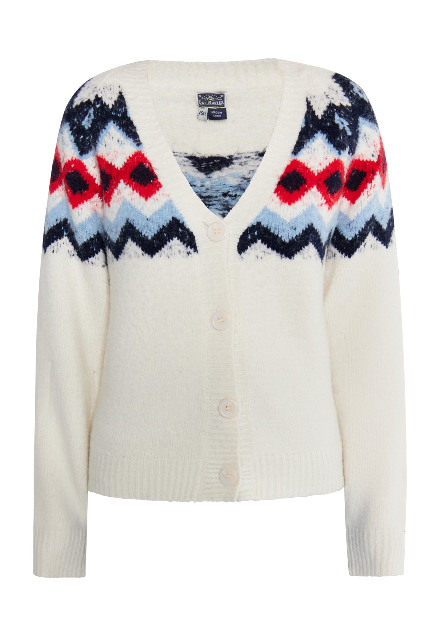 Dreimaster maritimer Damen-Cardigan