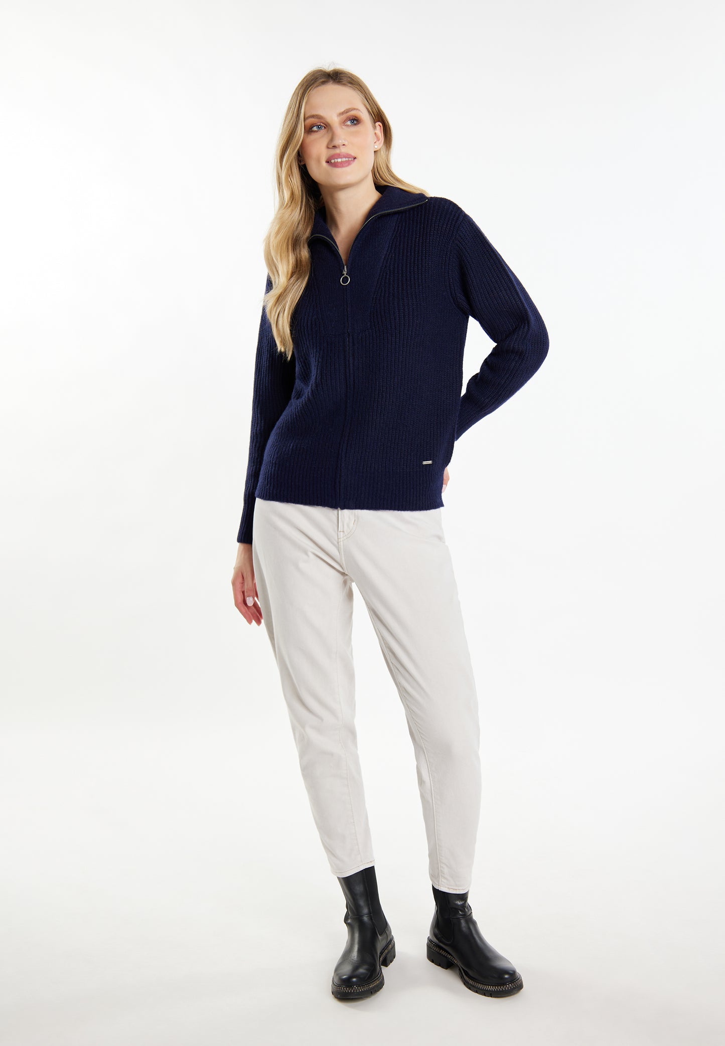 Dreimaster Vintage Damen Strickjacke