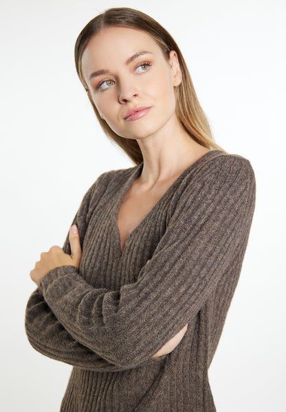 DreiMaster Klassik damska dzianinowa sukienka