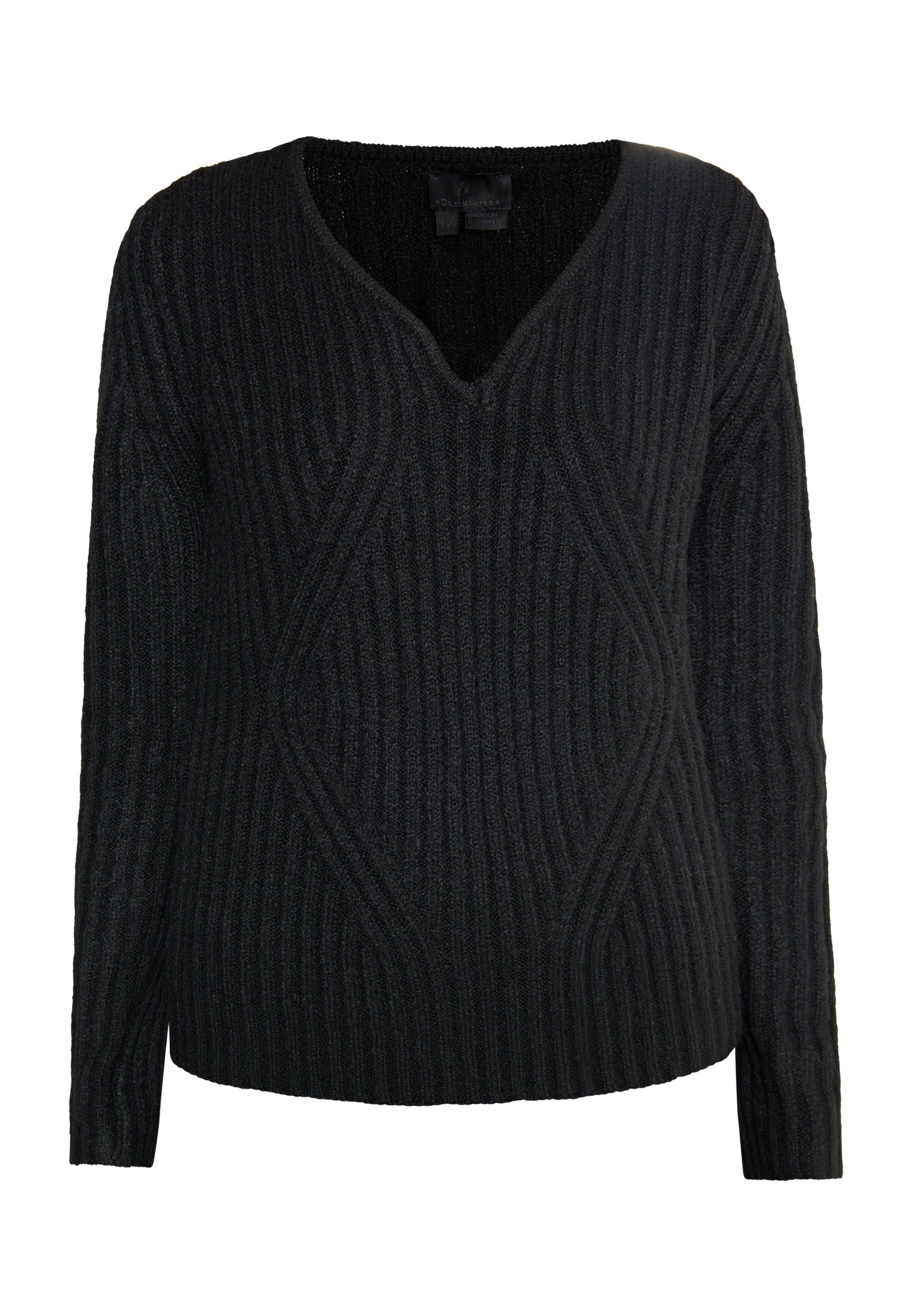 Dreimaster klassischer Damen-Strickpullover